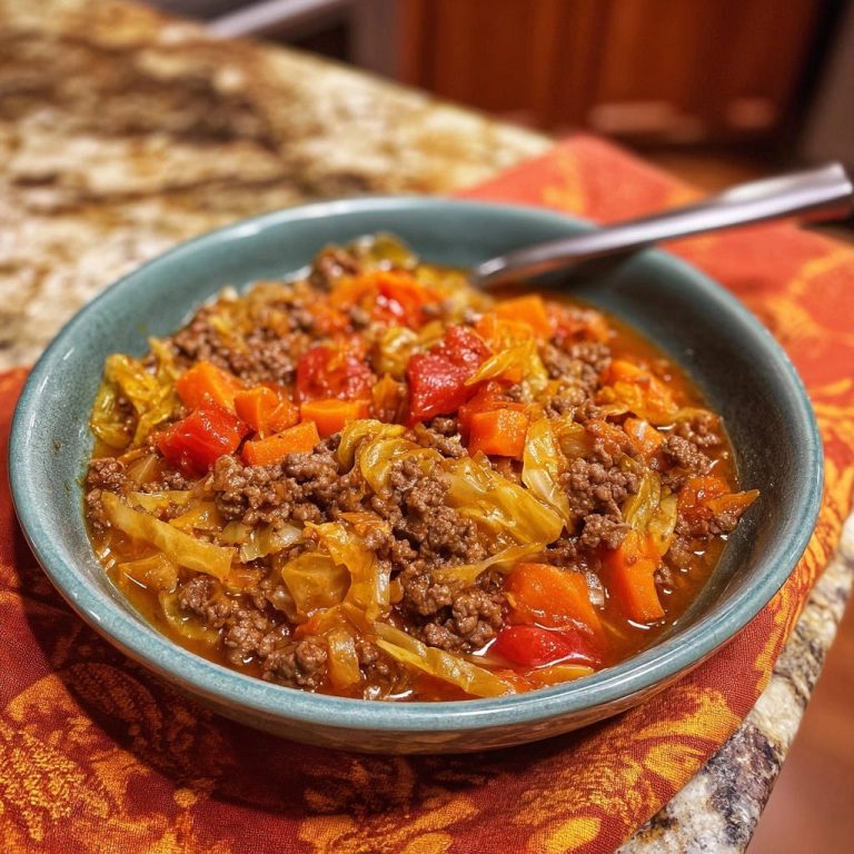 Hearty Ground Beef and Cabbage Skillet: Perfectly Tender Cabbage Every Time