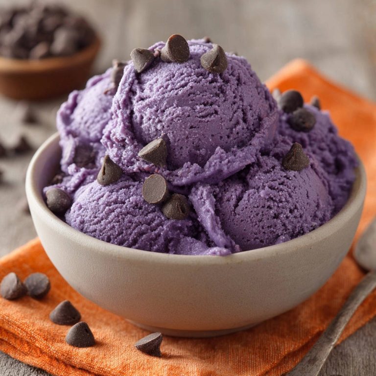 Purple Sweet Cream Ice Cream: Never Icy, Always Creamy