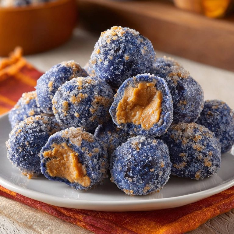 Chewy Blue Peanut Butter Bites: Perfectly Chewy, Never Gummy