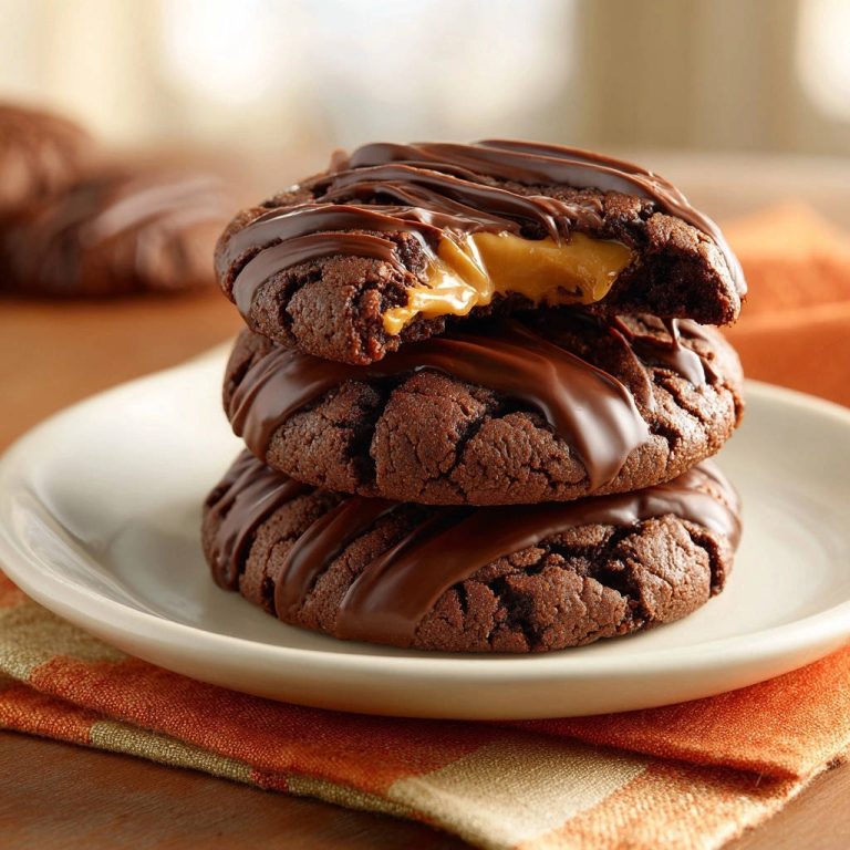 Decadent Chocolate Caramel Cookies: The Leak-Proof Secret!