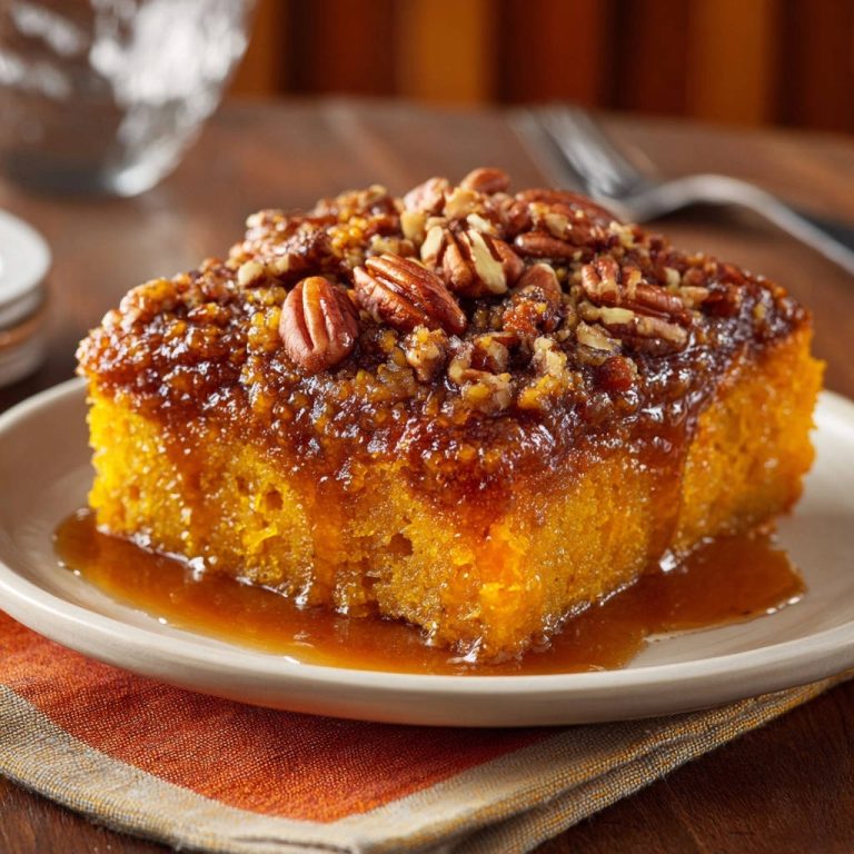 Pecan-Glazed Sweet Potato Delight: Your Moistest Cake Ever!