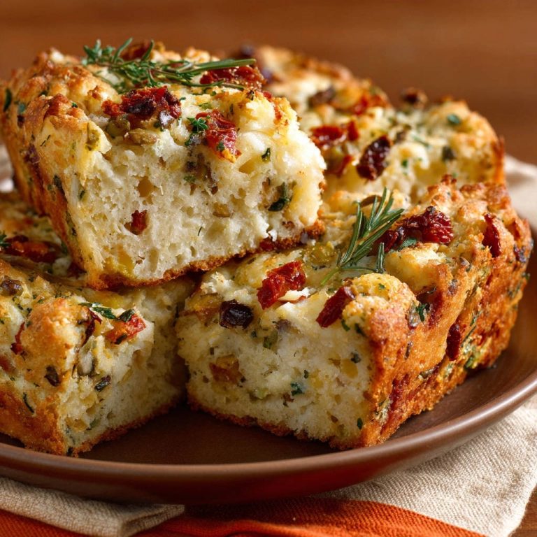 Savory Herb & Tomato Quick Bread: Perfectly Moist Every Time