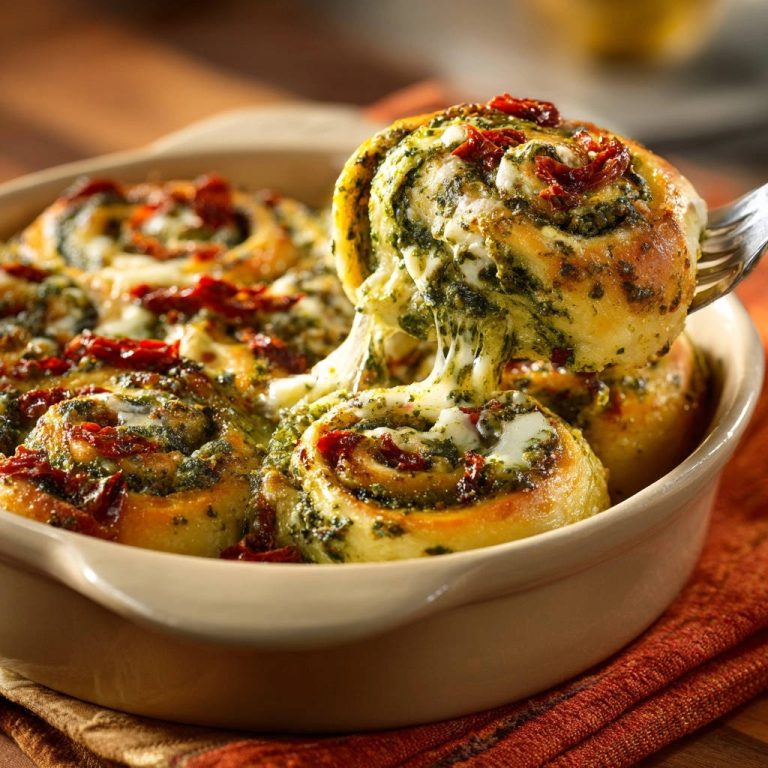Savory Pesto Swirls: Gooey Perfection, Every Time!