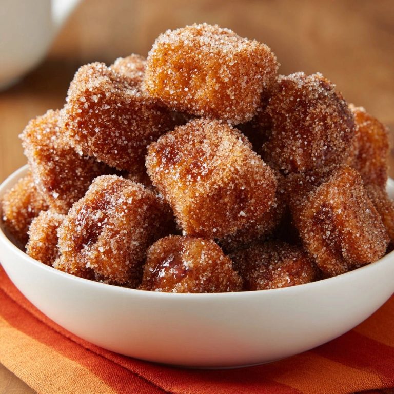 Sweet Cinnamon Sugar Bites: Perfectly Coated & Irresistible