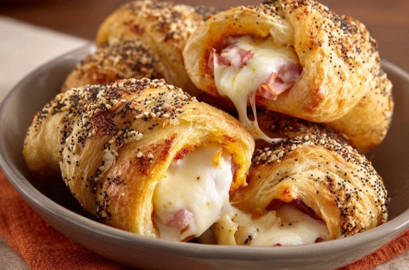 Ham and Cheese Everything Bites