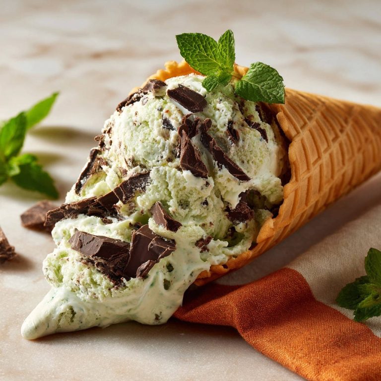 Mint Chip Cone: No-Melt Magic for Lasting Deliciousness