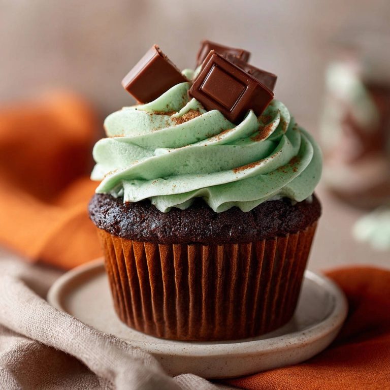 Rich Chocolate Mint Cupcakes: The Ultimate Moist & Fudgy Treat
