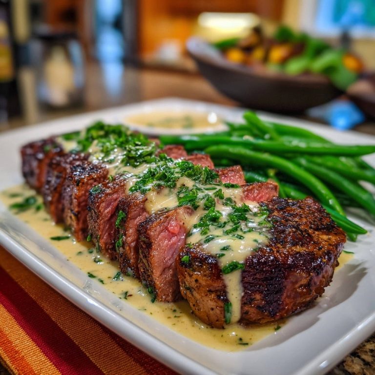Creamy Herb Steakhouse Steak: Perfect Sear, Juicy Finish