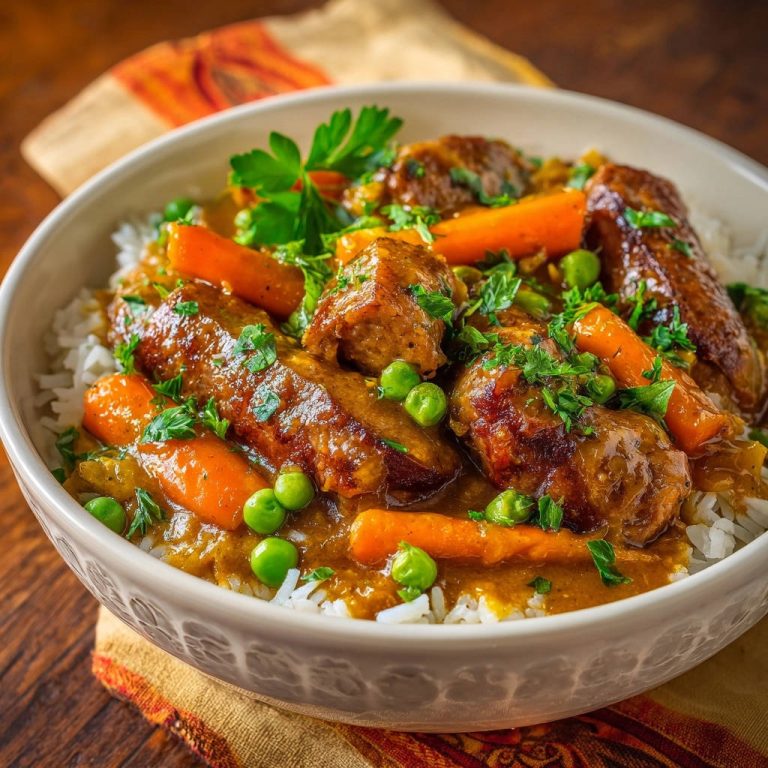 Hearty Beef & Veggie Comfort Bowl: The Secret to Thick Gravy