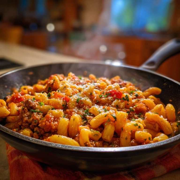 Hearty Skillet Pasta: The Secret to Perfectly Clingy Sauce